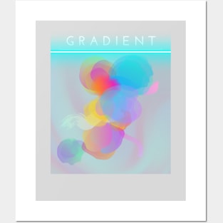 GRADIENT Abstract Posters and Art